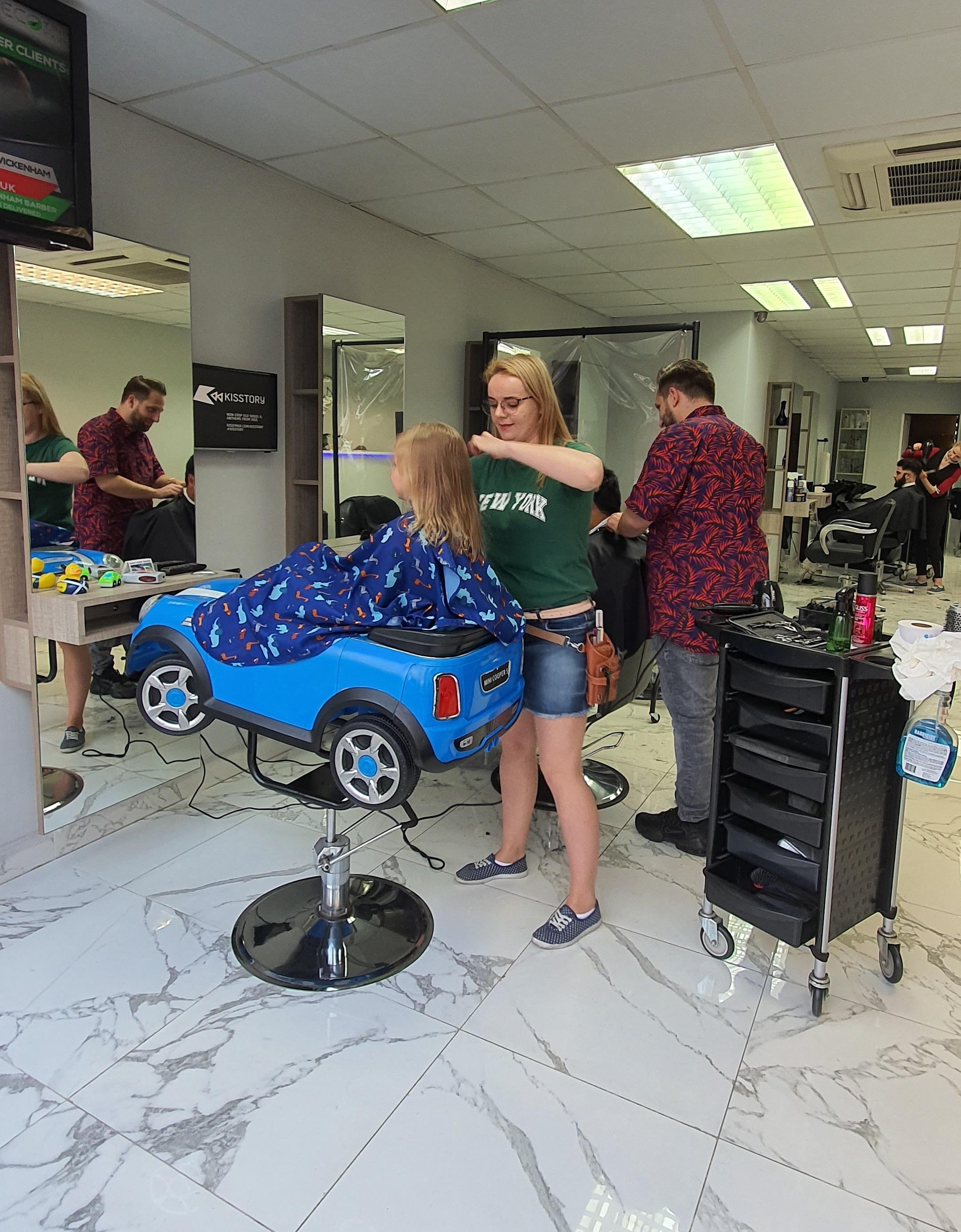 Inside Twickenham Hijab Hair Salon