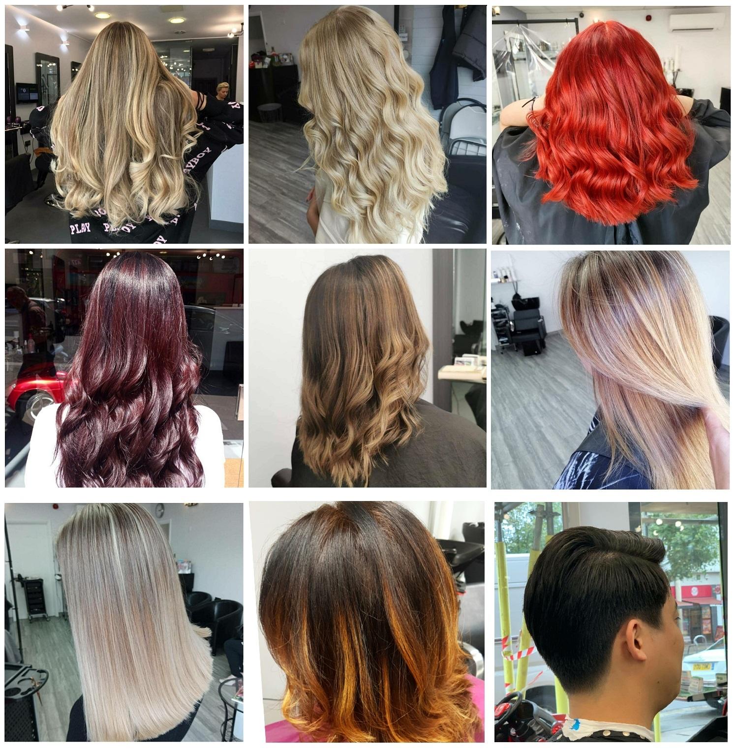 Hair styling at Twickenham Hijab Hair Salon